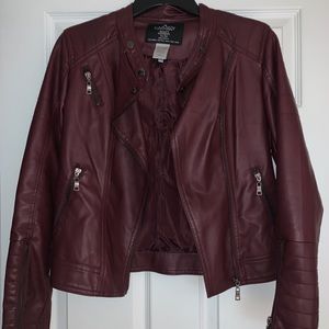 Faux Leather Jacket